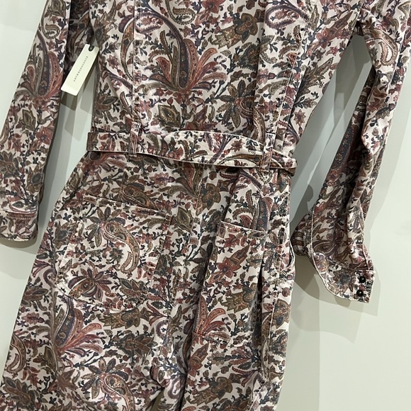 ANTHROPOLOGIE Paisley Jumpsuit. NWT. Size XS - Picture 8 of 9